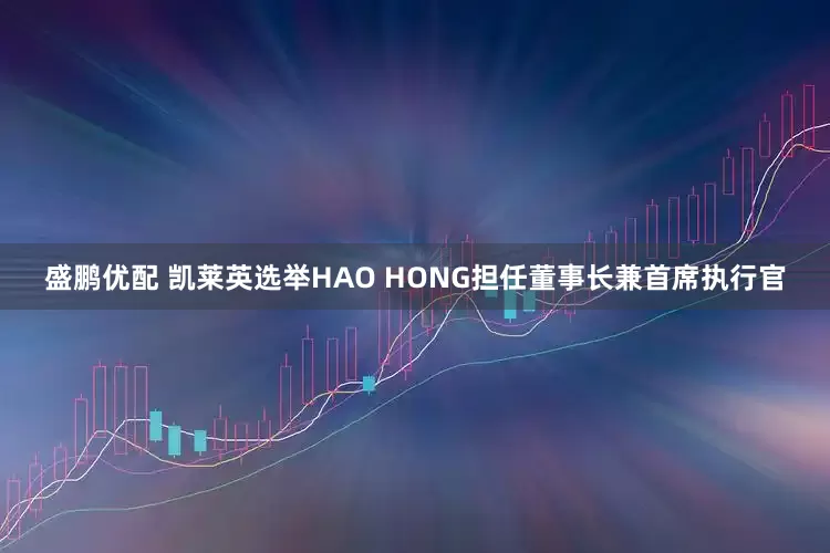 盛鹏优配 凯莱英选举HAO HONG担任董事长兼首席执行官