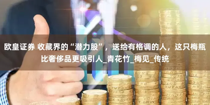欧皇证券 收藏界的“潜力股”，送给有格调的人，这只梅瓶比奢侈品更吸引人_青花竹_梅见_传统