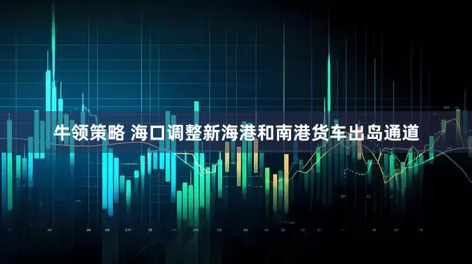 牛领策略 海口调整新海港和南港货车出岛通道