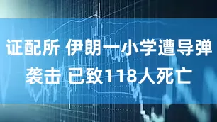 证配所 伊朗一小学遭导弹袭击 已致118人死亡