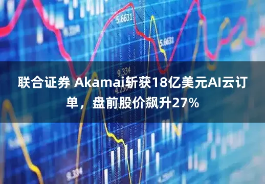 联合证券 Akamai斩获18亿美元AI云订单，盘前股价飙升27%